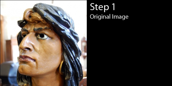 Creation of The Joker Wears Prada: Step 1
